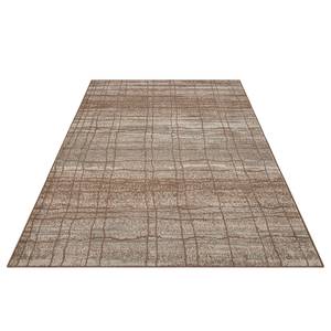 Kurzflorteppich Jord Polypropylen - Beige / Braun - 120 x 170 cm