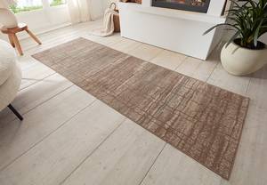 Kurzflorteppich Jord Beige - 80 x 200 cm