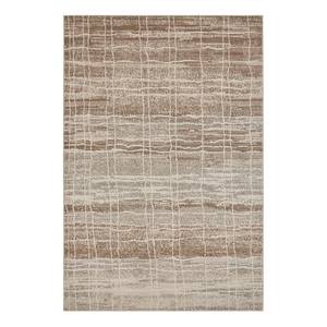 Kurzflorteppich Jord Polypropylen - Sand / Braun - 160 x 235 cm