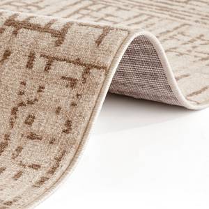 Laagpolig vloerkleed Sole Beige - 80 x 200 cm