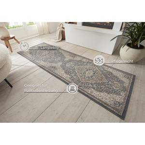 Kurzflorteppich Orken Polypropylen - Braun / Creme - 160 x 235 cm