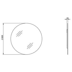 Garderobenset Ameca 2-teilig Graugrün - Breite: 56 cm