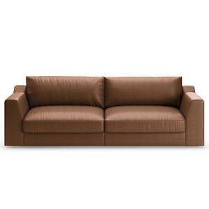 Big-Sofa Dixwell Antiklederlook - Microfaser Taeko: Braun