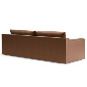 Big-Sofa Dixwell Antiklederlook - Microfaser Taeko: Braun