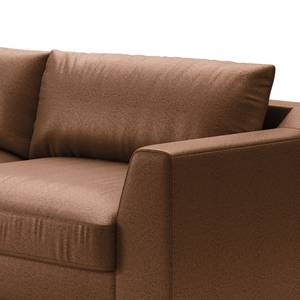 Big-Sofa Dixwell Antiklederlook - Microfaser Taeko: Braun