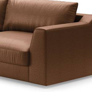 Big-Sofa Dixwell Antiklederlook - Microfaser Taeko: Braun