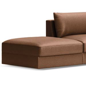 Canapé d’angle Dixwell Microfibre Taeko: Marron