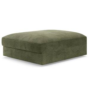 Ecksofa Dixwell Cordstoff Lizza: Olive