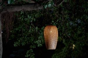 Lampada da soffitto Sunshine Bliss Alluminio / Bambù - Beige - 1 punto luce