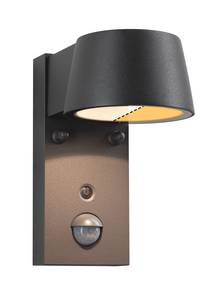 Wandlamp Capea met Sensor aluminium - grijs - 1 lichtbron