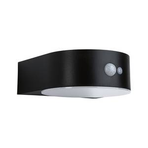 Wandlamp Eileen polycarbonaat - zwart - 1 lichtbron