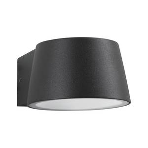 Wandlamp Capea aluminium - grijs - 1 lichtbron