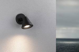 Wandlamp Trian aluminium - grijs - 1 lichtbron