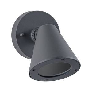 Wandlamp Trian aluminium - grijs - 1 lichtbron