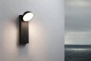 Wandlamp Puka met Sensor aluminium - grijs - 1 lichtbron