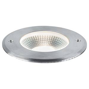 Inbouwlamp Vanea aluminium - grijs - 1 lichtbron - 10 x 8 cm