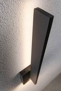 Lampada da parete Levka Alluminio - Grigio - 1 punto luce