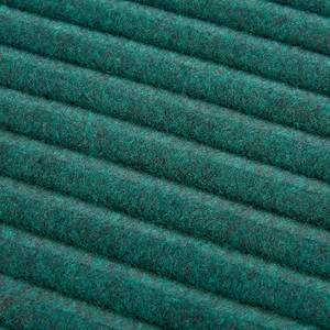 Deurmat Striped polyester - Groen/zwart - 40 x 60 cm
