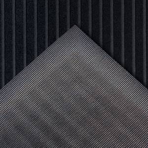Paillasson Striped Polyester - Noir - 60 x 90 cm
