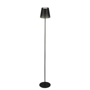 Lampada da terra Knivsten Alluminio - Nero - Nero