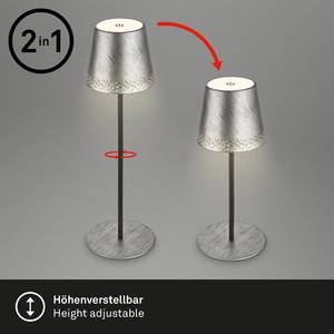 Tafellamp Knivsten aluminium - zilverkleurig - Zilver