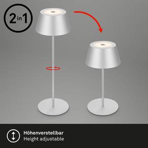 Lampada da tavolo Lusborg Alluminio - Argento - Argento