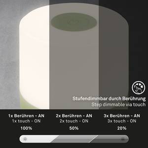 Tischleuchte Hannos Polyethylen - Grün - Grün