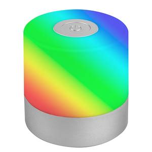 Tafellamp Hannos RGB polyetheen - zilverkleurig - Zilver