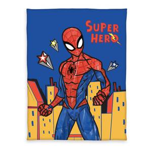 Plaid Spiderman polyester - meerdere kleuren - 130 x 170 cm
