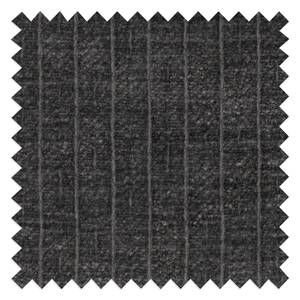 Armleunstoel Yellville microvezel/metaal - mat zwart - Grafiet