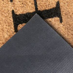 Paillasson fibre coco Wide Home Boarder Fibre de coco - Beige / Noir