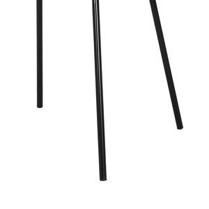 Gestoffeerde stoel Ukoli set van 2 zwart-wit