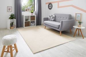 Hoogpolig vloerkleed Arezzo Beige - 120 x 170 cm