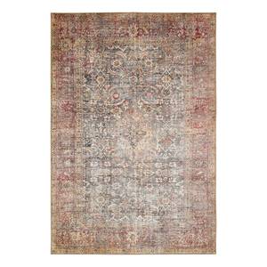 Tapis Lago - Type B Rouge / Blanc - 120 x 170 cm