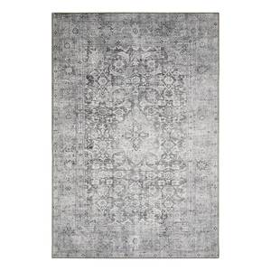 Vloerkleed Lago type B Wit/zwart - 120 x 170 cm