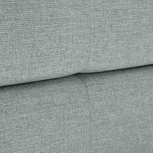 Letto imbottito LOTTE Tessuto strutturato Luela: grigio chiaro - 140 x 200cm