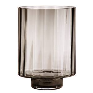 Windlicht Novus gekleurd glas - bruin - 28 x 35 cm