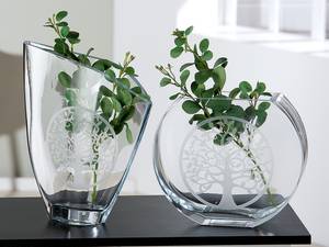 Vase Lebensbaum Verre transparent - Transparent