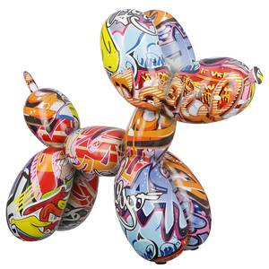 Skulptur Ballon Hund Street Art Kunstharz - Multicolor