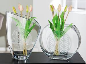 Vase Lebensblume Verre transparent - Transparent