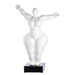 Sculptuur Lady type B kunsthars - wit