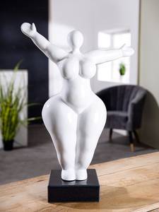 Sculptuur Lady type B kunsthars - wit