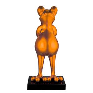 Sculpture Frosch Résine - Orange - Orange