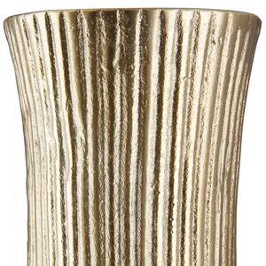 Vase Face Aluminiumguss - Gold - 14 x 46 cm