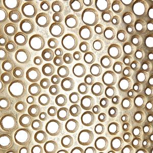 Dekoobjekt Hive Aluminiumguss - Gold - 31 x 42 cm