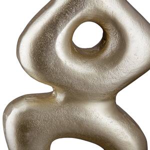 Vase Formas Fonte d’aluminium - Champagne - 15 x 39 cm