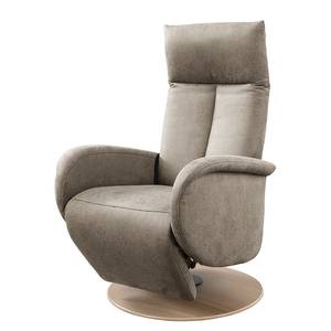 Relaxfauteuil Fewel microvezel - Microvezel Taeko: Lichtgrijs