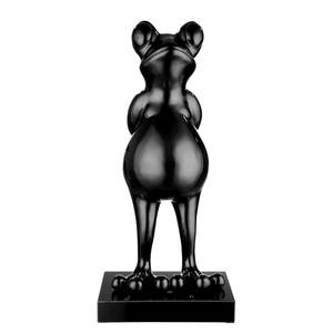 Sculpture Frosch Résine synthétique - Noir - Noir