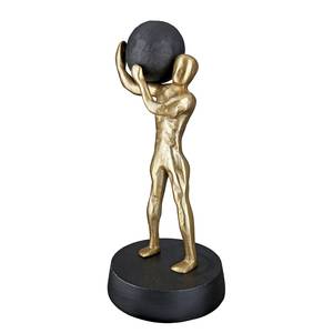 Skulptur Strong Typ A Aluminiumguss - Gold