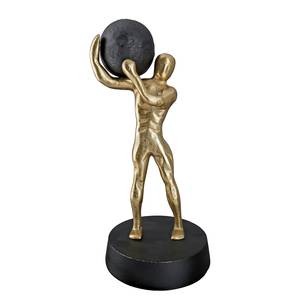 Skulptur Strong Typ A Aluminiumguss - Gold